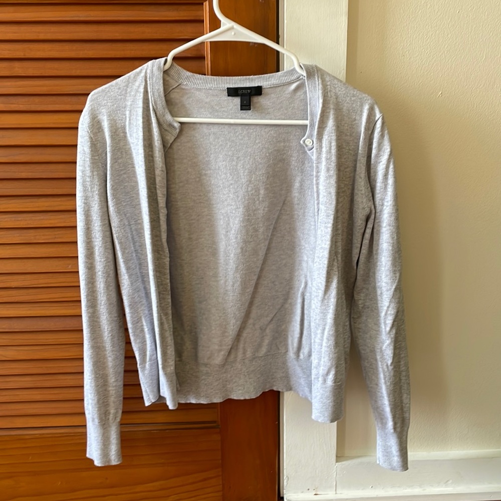 Women’s small J.Crew button up cardigan phone